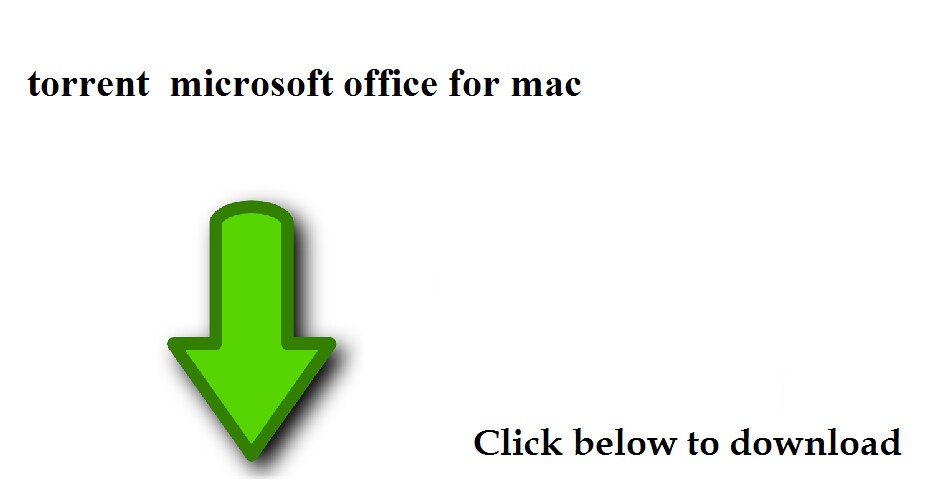 torrent for office for mac